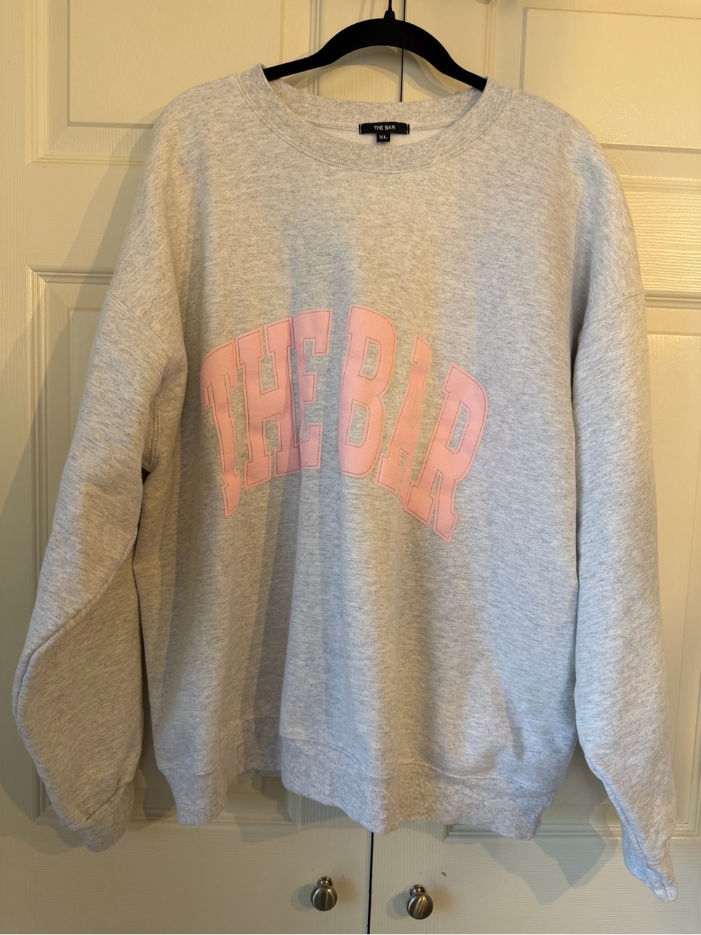 The Bar Grey Sweatshirt NWOT